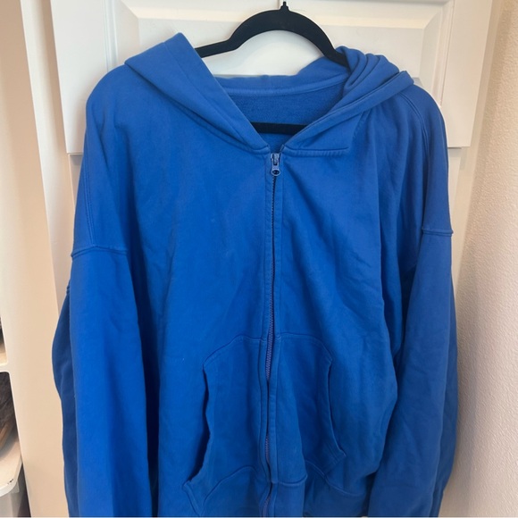 Daily Drills Oversize Zip Hoodie - Picture 2 of 3